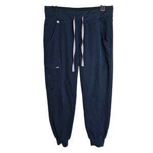 Figs Dark Grey Scrubs Joggers Size Small